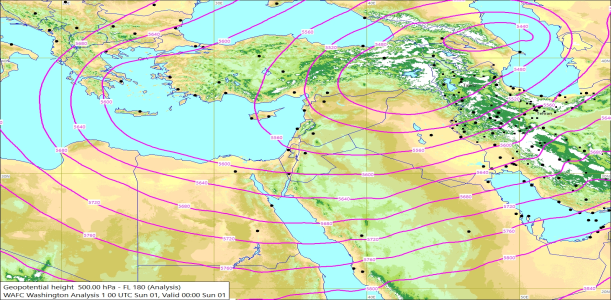 500hPa 00Z 01/03/2026 10:24