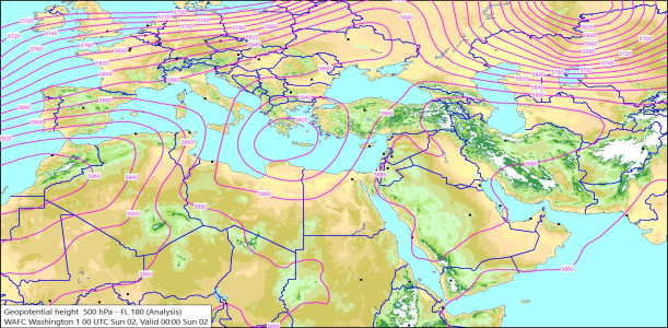 500hPa 00Z 02/08/2026 10:40