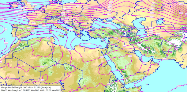 500hPa 00Z 02/09/2026 10:26