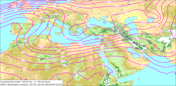 500hPa 00Z 04/04/2026 09:24