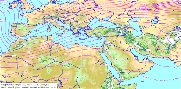 500hPa 00Z 06/01/2026 11:11