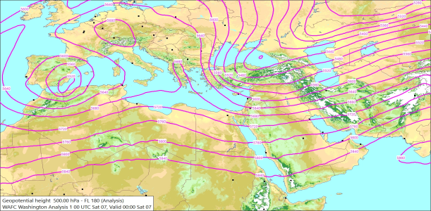 500hPa 00Z 07/03/2026 10:34