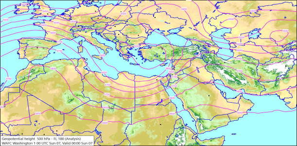 500hPa 00Z 07/12/2025 11:35