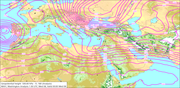 500hPa 00Z 08/04/2026 10:28