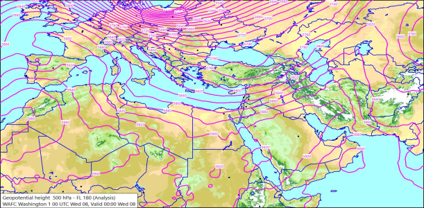 500hPa 00Z 08/07/2026 10:35
