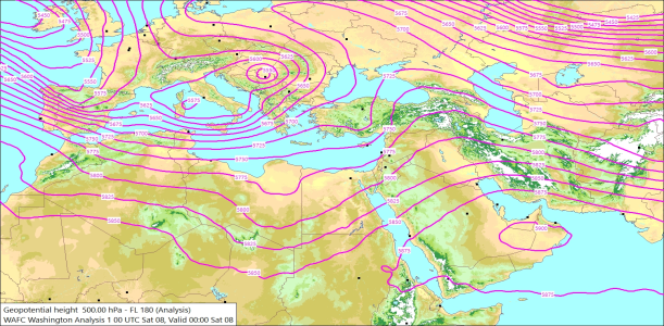 500hPa 00Z 08/11/2025 10:58