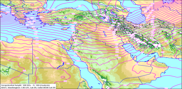 500hPa 00Z 09/05/2026 10:16