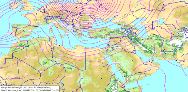 500hPa 00Z 09/07/2026 10:29