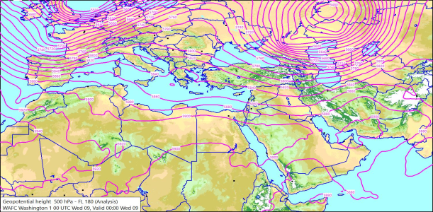 500hPa 00Z 09/09/2026 10:47
