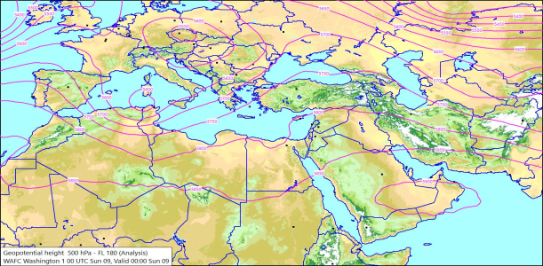 500hPa 00Z 09/11/2025 11:41