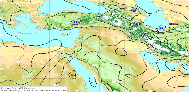 Surface 00Z 10/05/2026 10:40