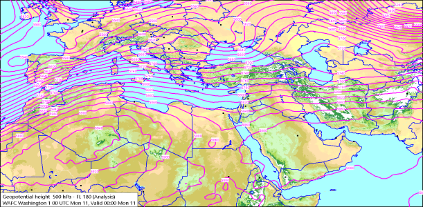 500hPa 00Z 11/05/2026 09:57