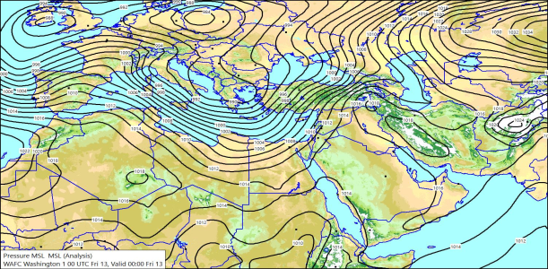Surface 00Z 13/02/2026 10:46
