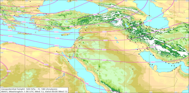500hPa 00Z 13/05/2026 11:02