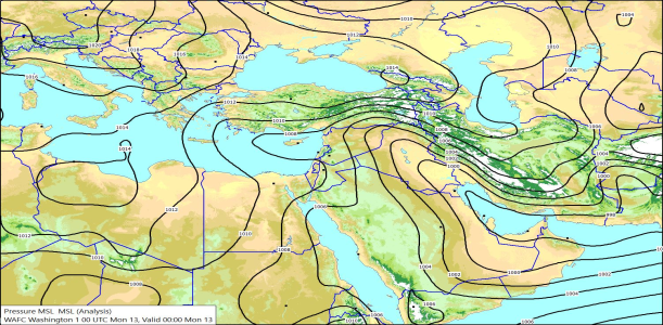 Surface 00Z 13/07/2026 10:48