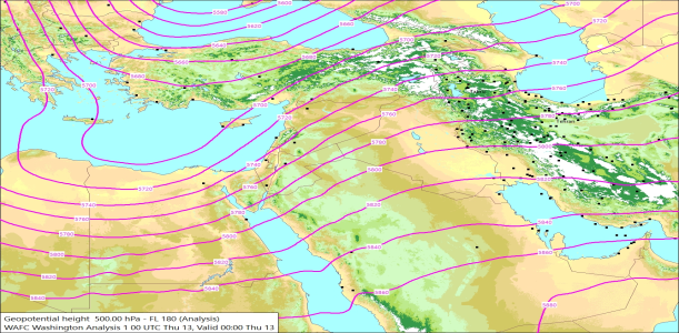 500hPa 00Z 13/11/2025 12:17