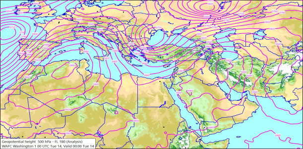 500hPa 00Z 14/07/2026 09:56