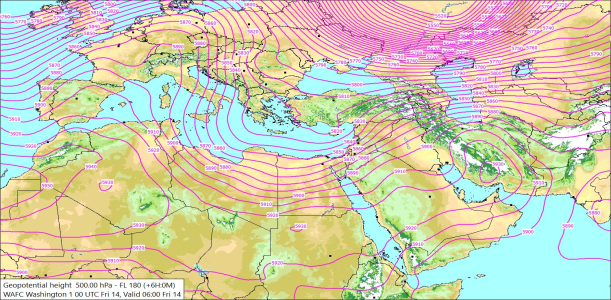 500hPa 00Z 14/08/2026 10:23