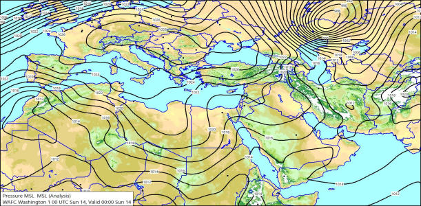 Surface 00Z 14/12/2025 12:05