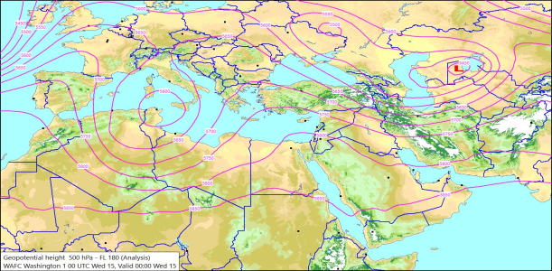 500hPa 00Z 15/04/2026 12:50