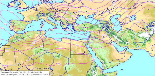 500hPa 00Z 15/05/2025 11:05