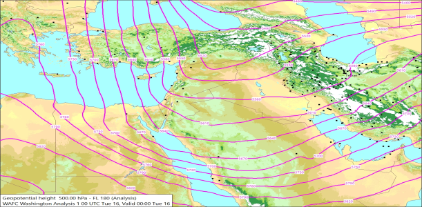 500hPa 00Z 16/12/2025 11:08