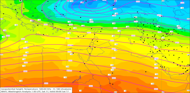 500hPa 00Z 17/01/2026 09:07