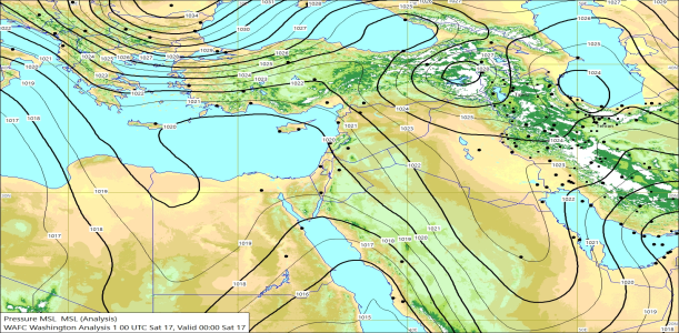Surface 00Z 17/01/2026 09:07