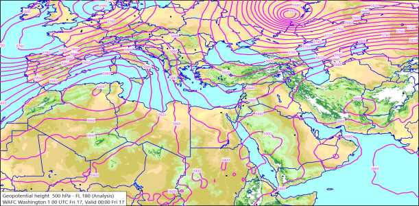 500hPa 00Z 17/07/2026 09:30