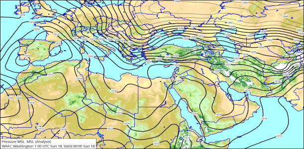 Surface 00Z 18/01/2026 10:54