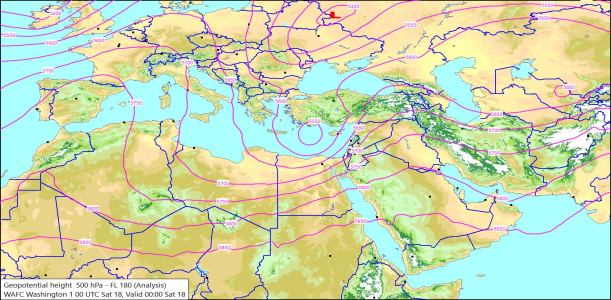 500hPa 00Z 18/04/2026 10:59