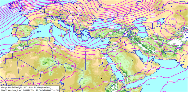 500hPa 00Z 18/06/2026 10:32