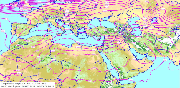 500hPa +24 Hours 18/09/2026 09:24