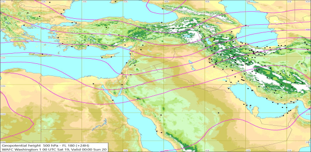 500hPa +24 Hours 19/09/2026 11:20