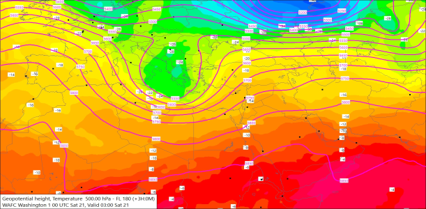 500hPa 00Z 21/02/2026 09:22