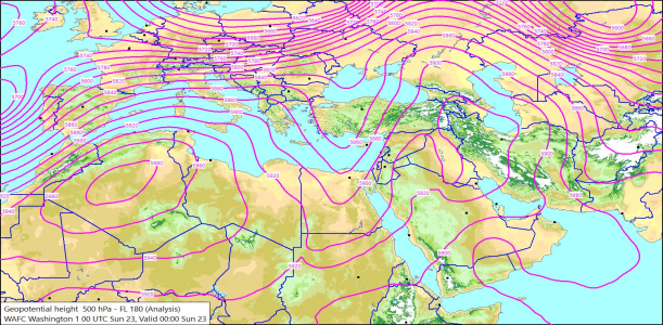 500hPa 00Z 23/08/2026 10:36