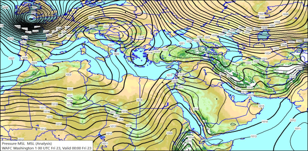 Surface 00Z 23/10/2026 11:40