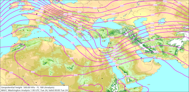 500hPa 00Z 24/02/2026 11:56