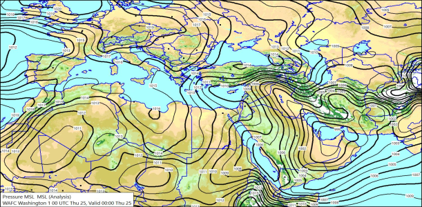 Surface 00Z 25/06/2026 10:34