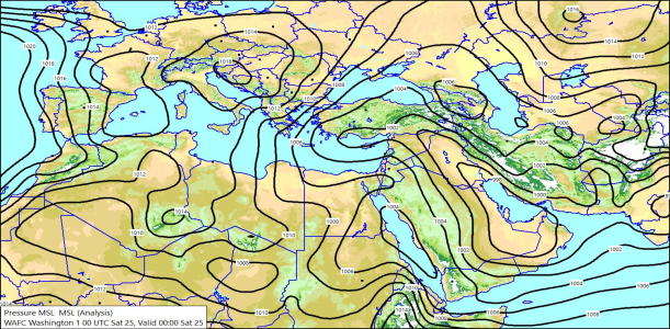Surface 00Z 25/07/2026 10:50