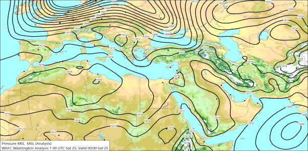 Surface 00Z 25/10/2025 11:16