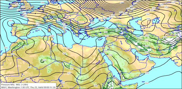 Surface +24 Hours 25/12/2025 10:40