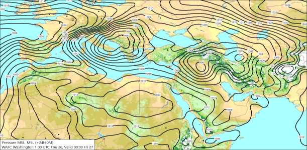 Surface +24 Hours 26/03/2026 13:00
