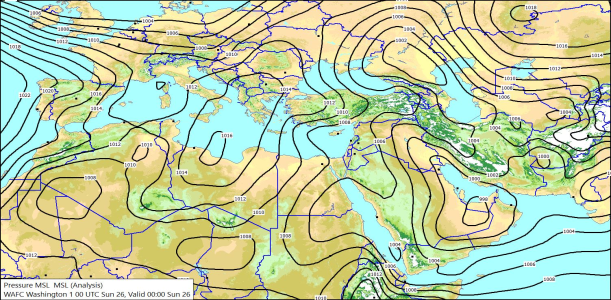 Surface 00Z 26/07/2026 10:56