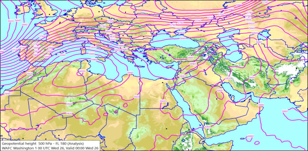 500hPa 00Z 26/08/2026 10:36