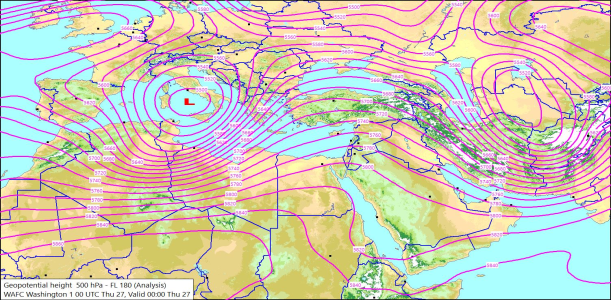 500hPa 00Z 27/03/2025 10:47