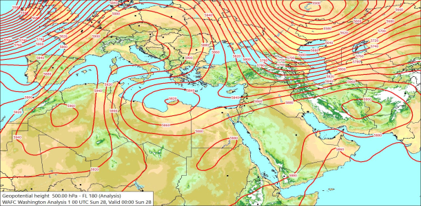500hPa 00Z 28/06/2026 09:52