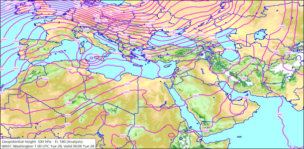 500hPa 00Z 28/07/2026 10:33