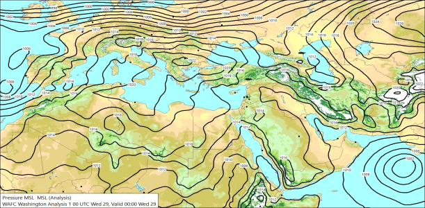 Surface 00Z 29/10/2025 10:47