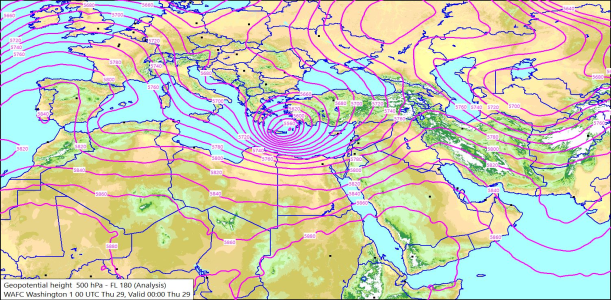 500hPa 00Z 29/10/2026 11:34